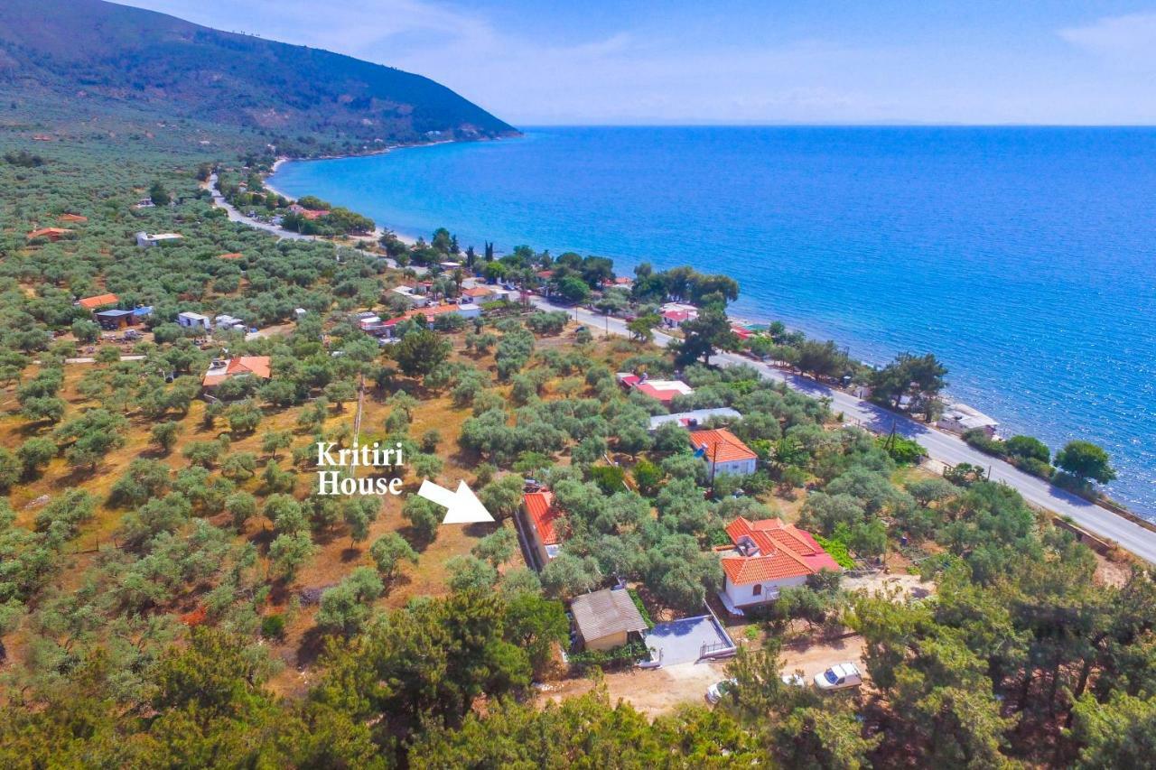 Skála Kallirákhis Kritiri Houseヴィラ エクステリア 写真